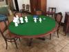 Antique Round Card Table